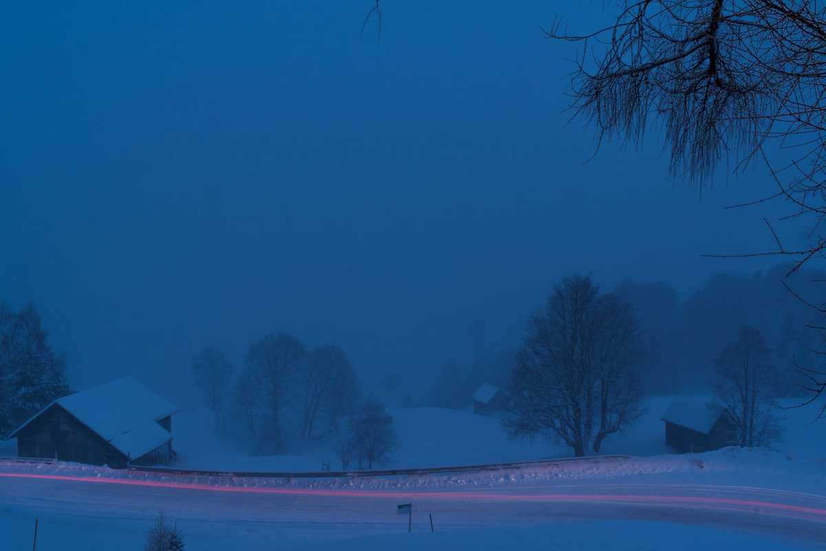 Laterns at Blue Hour